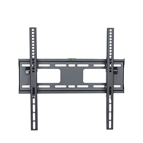 conecto CC50264 Wandhalterung für TV Geräte mit 66-132 cm (26-52 Zoll), neigbar -10° bis 5°, Wandabstand 56mm, Traglast max. 75,0kg, VESA 400x400, schwarz von conecto