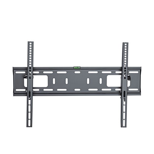 conecto CC50265 Wandhalterung für TV Geräte mit 81-165 cm (32-65 Zoll), neigbar -10° bis 5°, Wandabstand 56mm, Traglast max. 50,0kg, VESA 600x400, schwarz von conecto