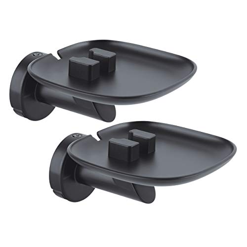 conecto CC50591-2 Premium Wandhalterung für Lautsprecher SONOS ONE + SONOS Play:1 mit Kabelmanagement, Traglast: max. 3,0kg, 2er-Set, schwarz conecto CC50591-2 Premium Wandhalterung für Lautsprecher SONOS ONE + SONOS Play:1 mit Kabelmanagement, Traglast: max. 3,0kg, 2er-Set, schwarz von conecto
