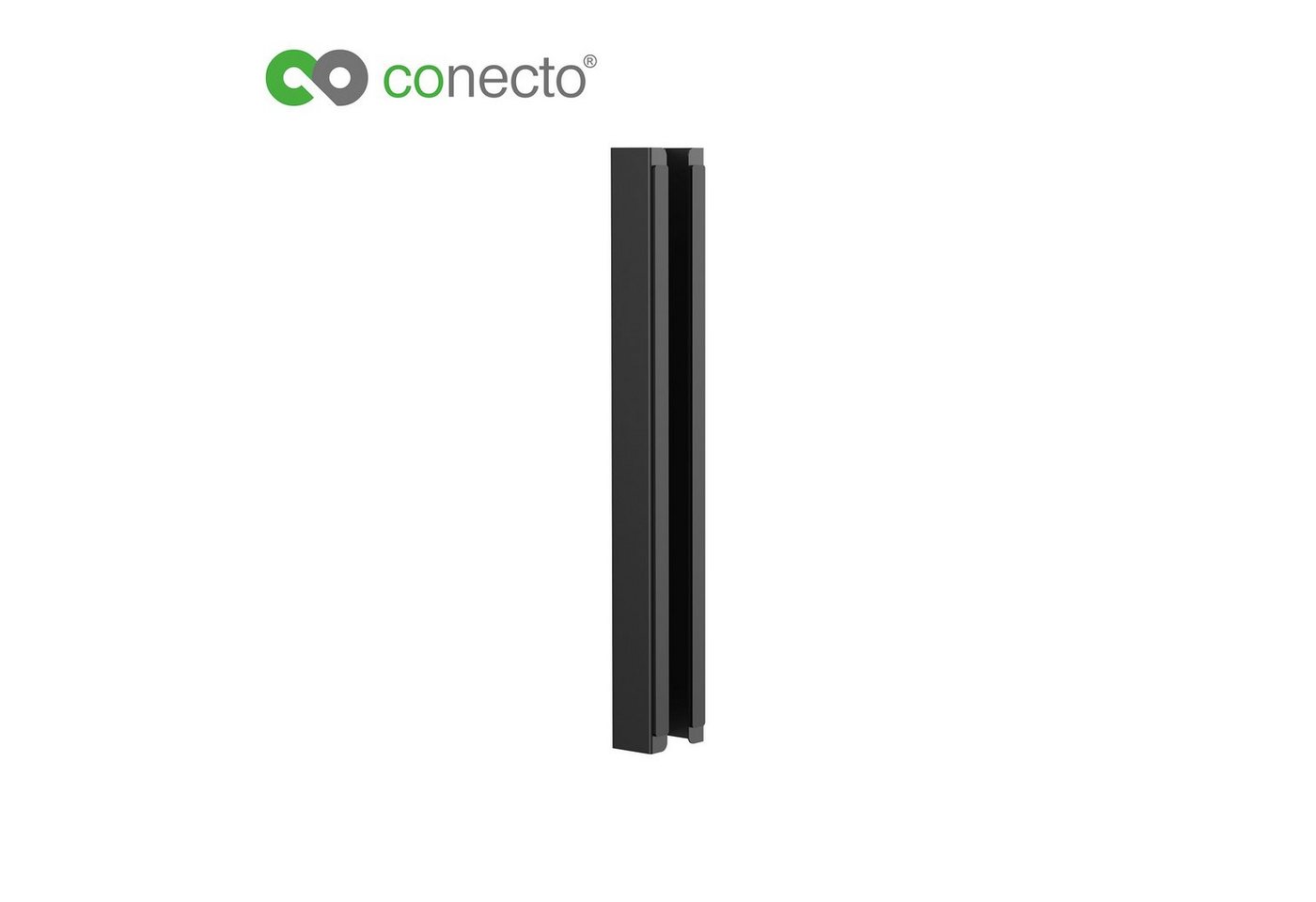 conecto Kabelkanal conecto® Schreibtisch Kabelkanal magnetisch 35 cm Länge, schwarz von conecto