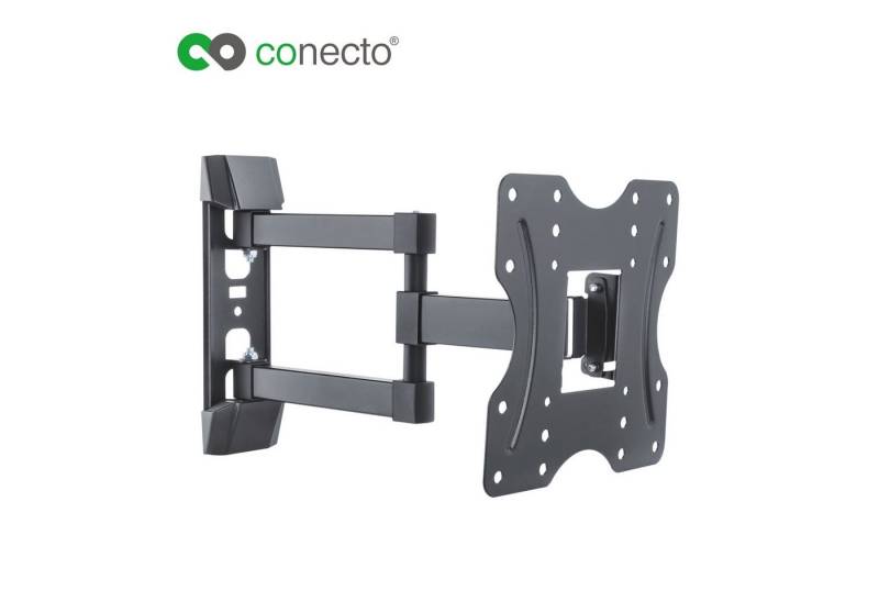 conecto TV Wandhalter für LCD LED Fernseher & Monitor TV-Wandhalterung, (bis 42 Zoll, neigbar, schwenkbar) von conecto