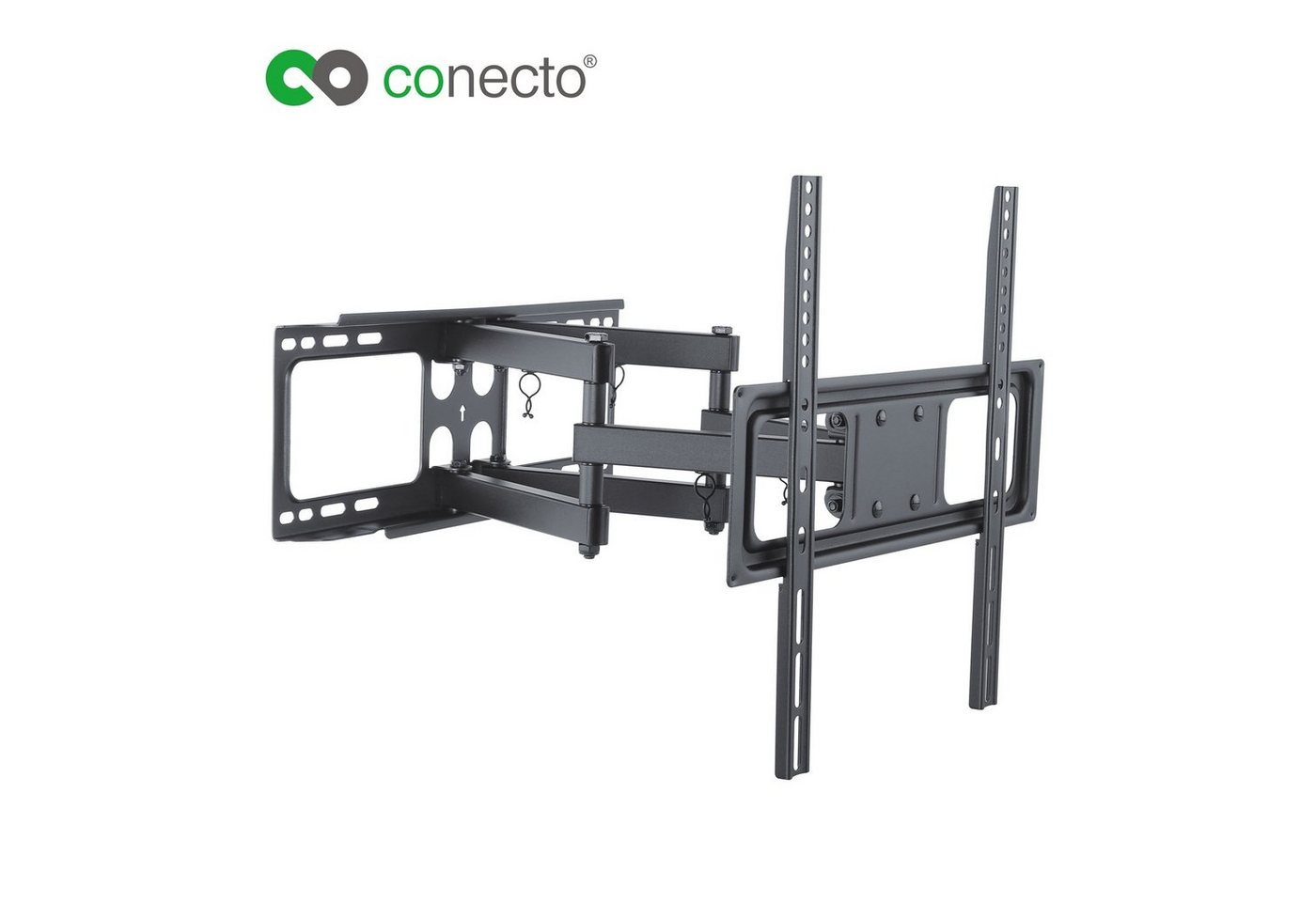 conecto TV Wandhalter für LCD LED Fernseher & Monitor TV-Wandhalterung, (bis 55 Zoll, neigbar, schwenkbar) von conecto