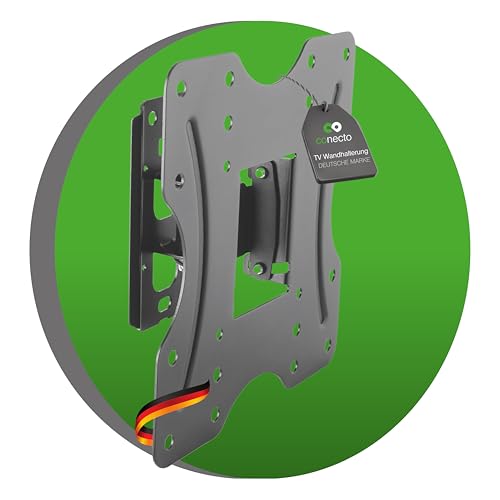 conecto TV Wandhalterung, neigbare und schwenkbare Universal Halterung,max. VESA 200x200 mm, für 23-42 Zoll Flach & Curved Ferseher Monitor bis 30kg, schwarz conecto TV Wandhalterung, neigbare und schwenkbare Universal Halterung,max. VESA 200x200 mm, für 23-42 Zoll Flach & Curved Ferseher Monitor bis 30kg, schwarz von conecto