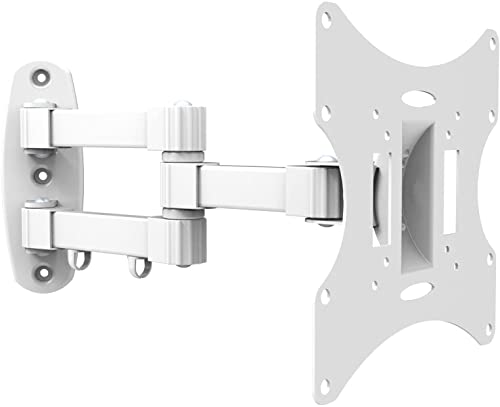 conecto Wandhalterung für TV Geräte/Monitore mit 58-107cm (23-42"), VESA 200x200, neigbar: +/-20°, schwenkbar: +/-90°, Wandabstand: 10-39,3 cm, Traglast max: 30kg, weiß, SA-CC50254-V2 von conecto