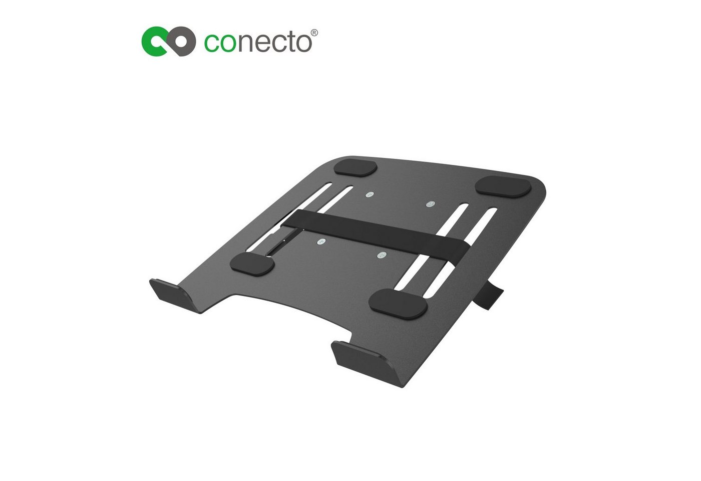 conecto conecto® - universelle Notebookhalterung Adapter für VESA 75x75 Tischh Monitor-Halterung von conecto