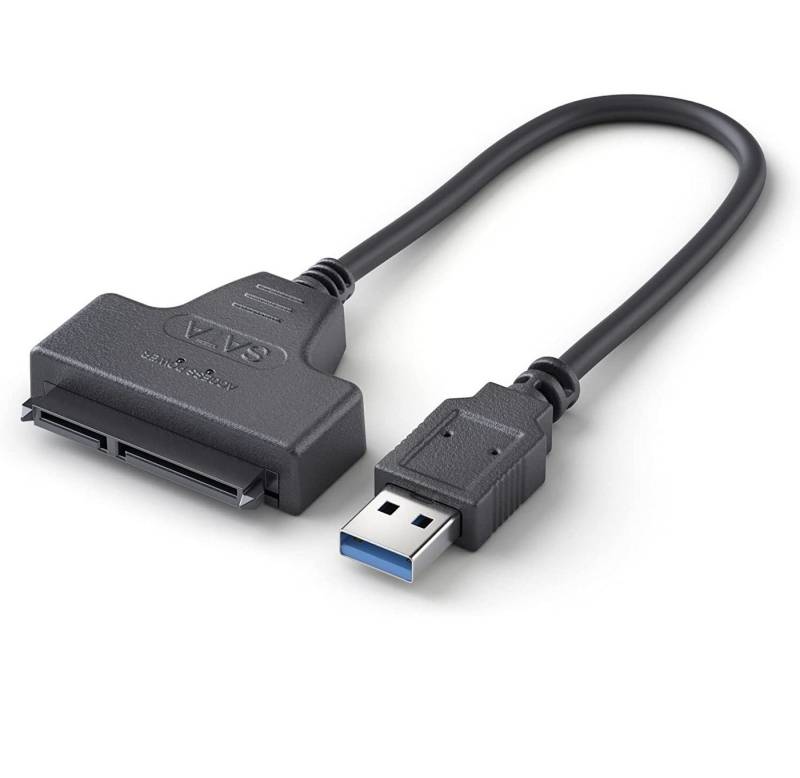 conecto conecto, USB 3.0 auf SATA Adapter, Konverter für 2.5 Zoll Festplatten/ USB-Kabel von conecto
