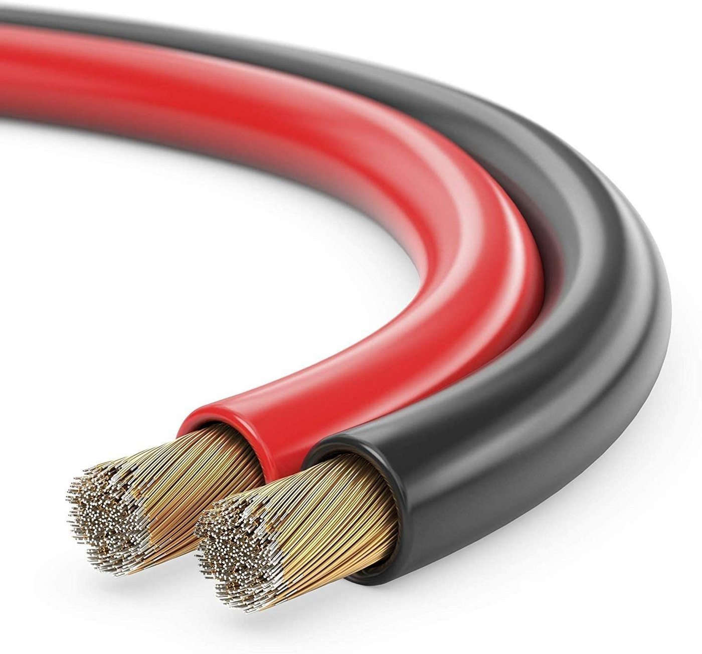 conecto conecto 20m Lautsprecherkabel Lautsprecher Boxen Kabel 2x0,75mm² CCA Audio-Kabel conecto conecto 20m Lautsprecherkabel Lautsprecher Boxen Kabel 2x0,75mm² CCA Audio-Kabel von conecto