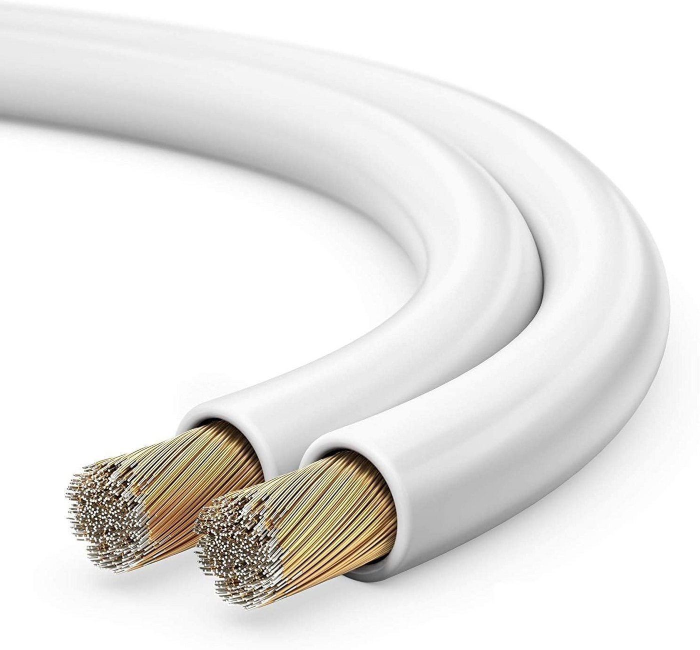 conecto conecto 50m Lautsprecherkabel Lautsprecher Boxen Kabel 2x0,75mm² CCA Audio-Kabel conecto conecto 50m Lautsprecherkabel Lautsprecher Boxen Kabel 2x0,75mm² CCA Audio-Kabel von conecto