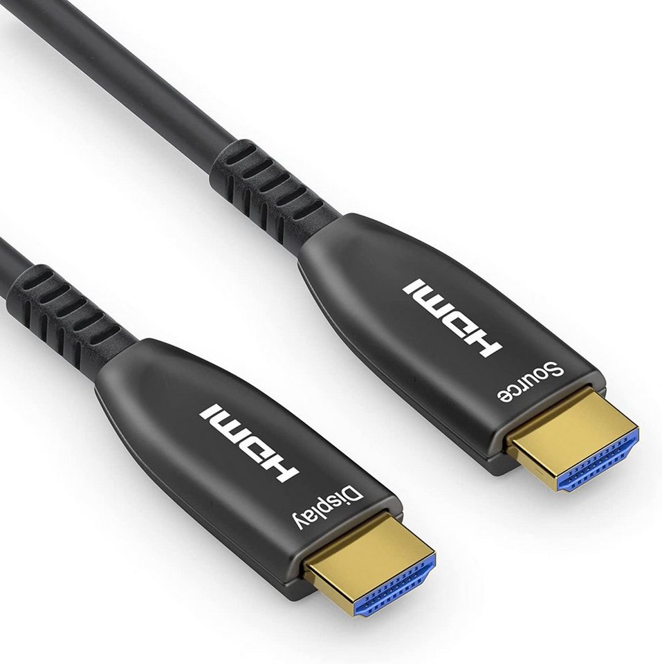 conecto conecto Aktives 4K HDMI 2.0 AOC Extender Kabel, Hybridkabel (Glasfaser HDMI-Kabel, (4000 cm) von conecto