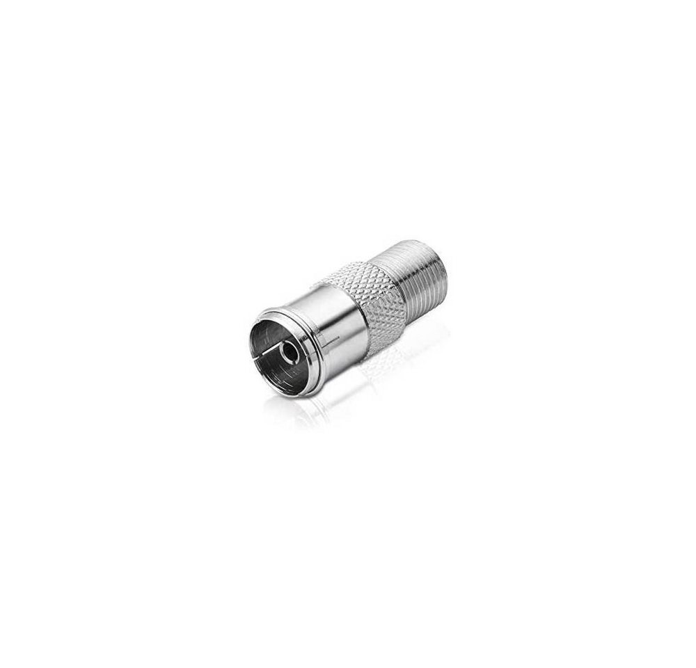 conecto conecto Antennen-Adapter, F-Buchse auf IEC-Buchse, Adapter zum Verbind SAT-Kabel conecto conecto Antennen-Adapter, F-Buchse auf IEC-Buchse, Adapter zum Verbind SAT-Kabel von conecto