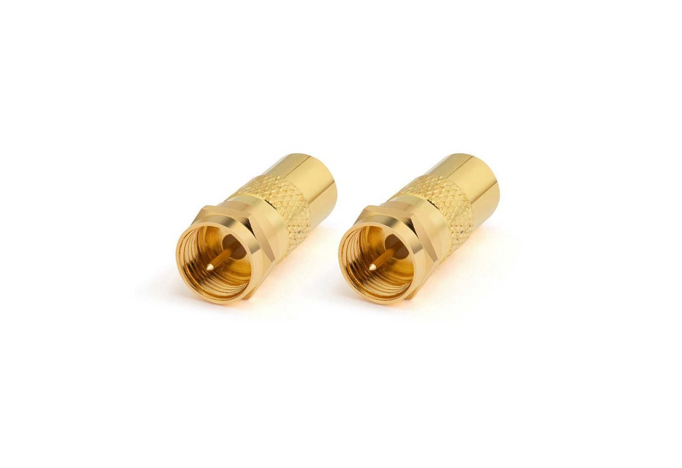 conecto conecto Antennen-Adapter, F-Stecker auf IEC-Buchse, Adapter zum Verbin SAT-Kabel conecto conecto Antennen-Adapter, F-Stecker auf IEC-Buchse, Adapter zum Verbin SAT-Kabel von conecto