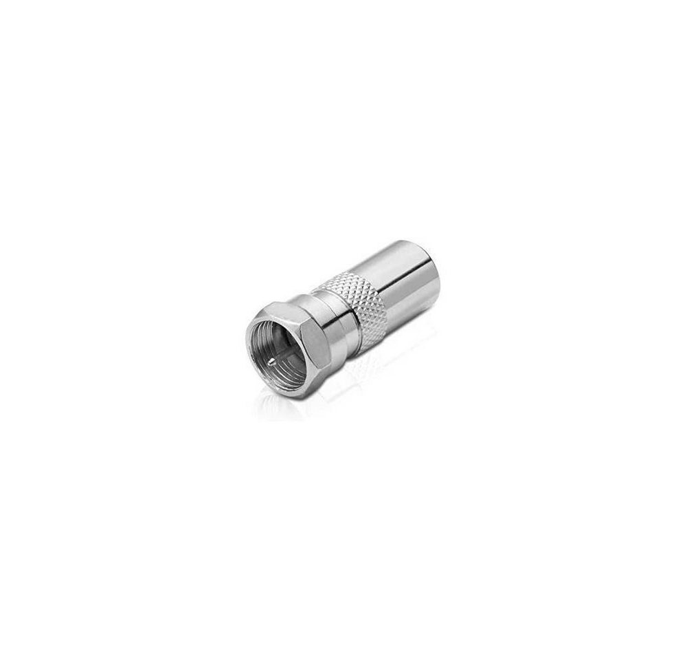 conecto conecto Antennen-Adapter, F-Stecker auf IEC-Stecker, Adapter zum Verbi SAT-Kabel von conecto