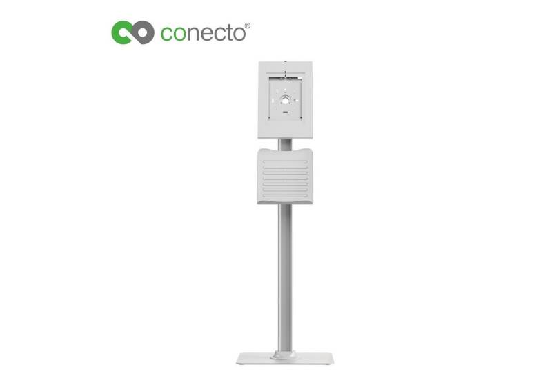 conecto conecto Bodenständer für Tablet, mit abschließbarem Stahlgehäuse für Tablet-Ständer von conecto