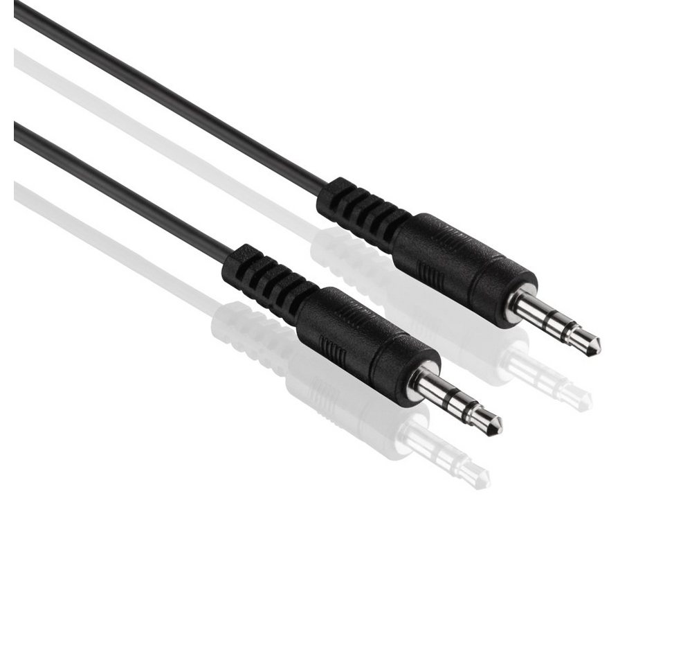 conecto conecto CC50482 Audio Stereo Aux Verbindungskabel 3,5mm Klinke Stecker Audio-Kabel von conecto