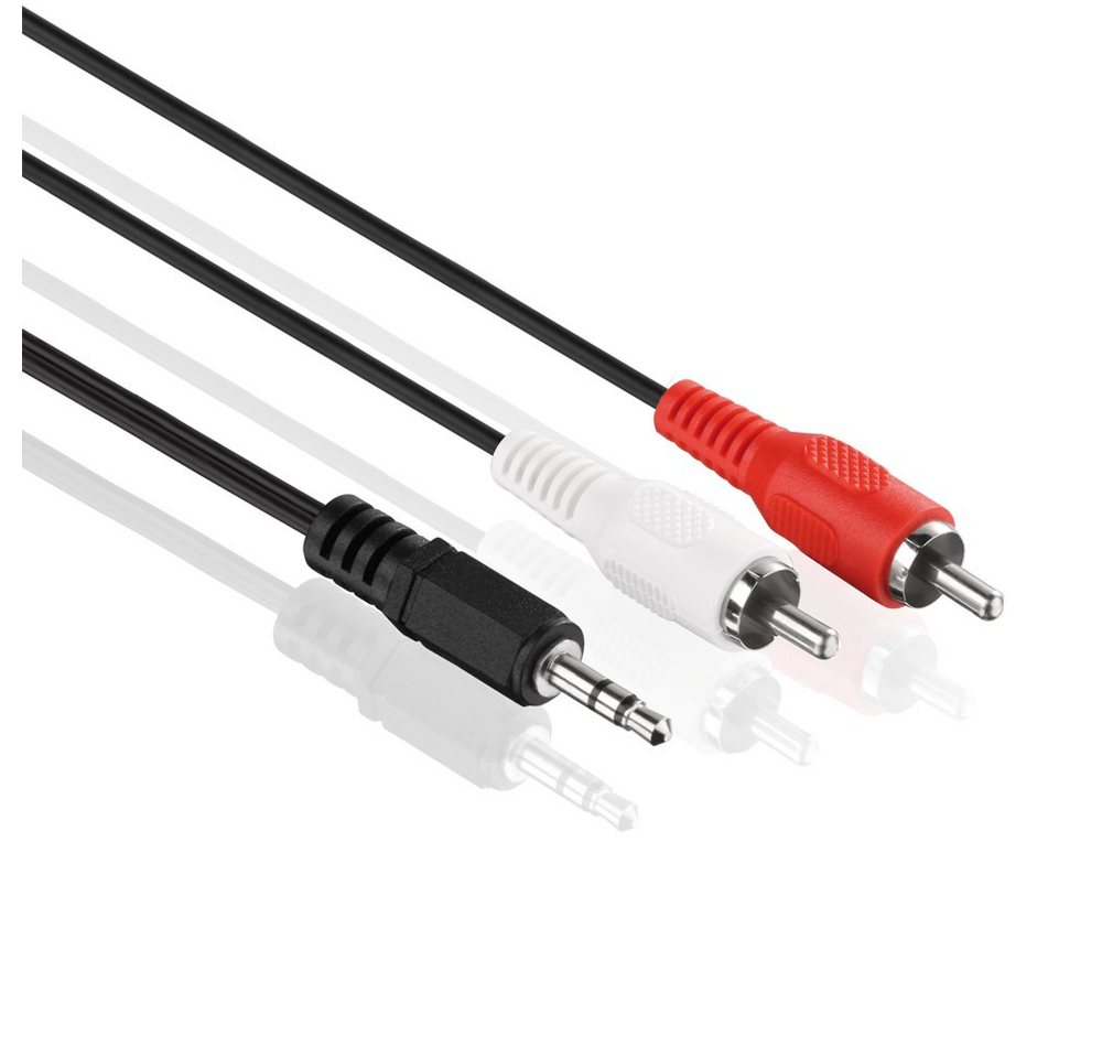 conecto conecto CC50494 Audio Kabel 2x Cinch Stecker auf 3,5mm stereo Klinke Audio-Kabel von conecto