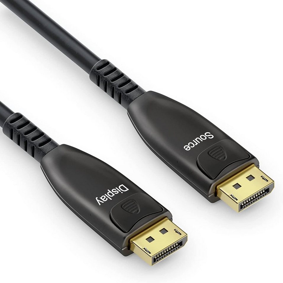 conecto conecto DisplayPort 8K Glasfaser Premium AOC Extender Kabel, Hybridkab Video-Kabel, (4000 cm) von conecto