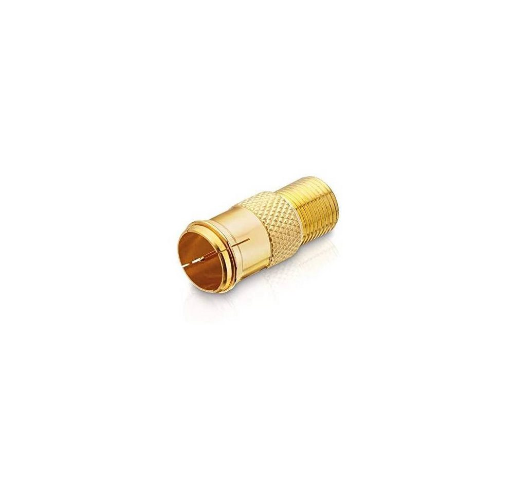 conecto conecto F-Verbinder, F-Kupplung, F-Stecker Quick auf F-Buchse, Adapter SAT-Kabel conecto conecto F-Verbinder, F-Kupplung, F-Stecker Quick auf F-Buchse, Adapter SAT-Kabel von conecto