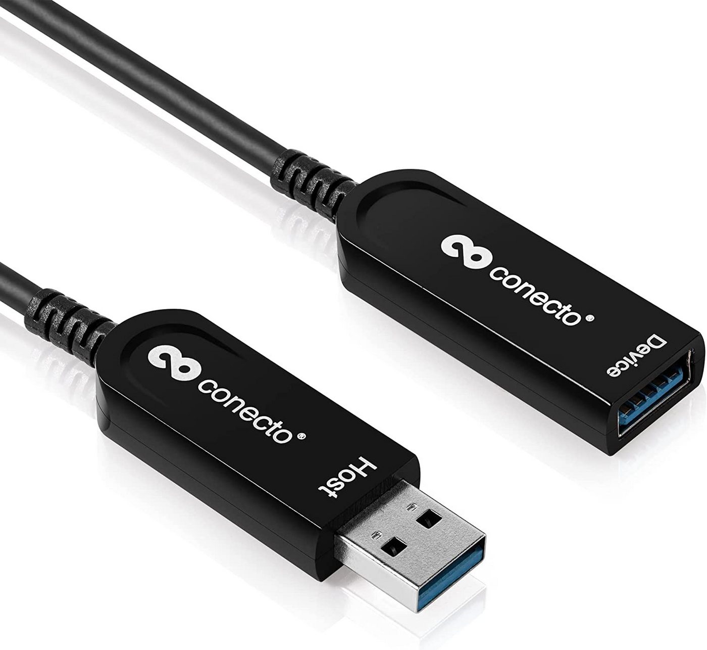 conecto conecto Premium Verlängerungskabel USB 3.1 (Gen.2) USB-A Stecker auf USB-Kabel, (4000 cm) von conecto