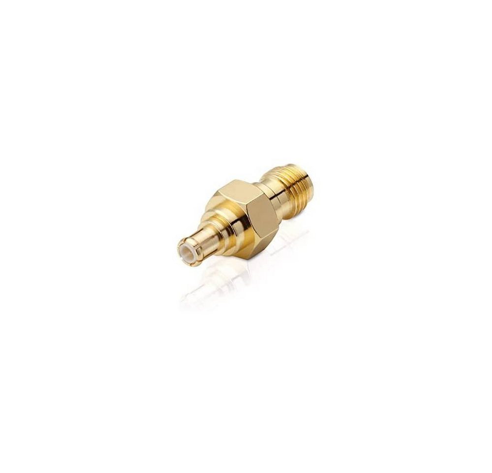 conecto conecto SMA-Adapter, MCX-Kupplung, SMA-Buchse ohne Pin auf MCX-Stecker SAT-Kabel von conecto