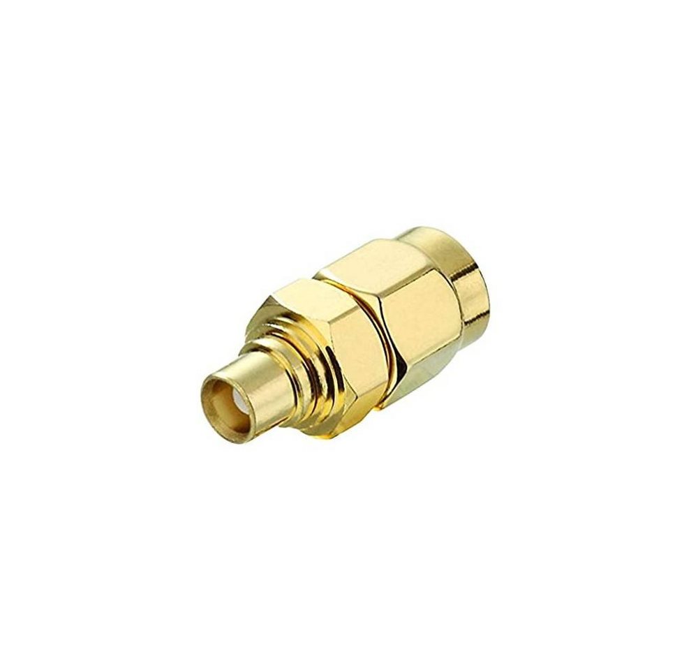 conecto conecto SMA-Adapter, MCX-Kupplung, SMA-Stecker mit Pin auf MCX-Buchse SAT-Kabel von conecto