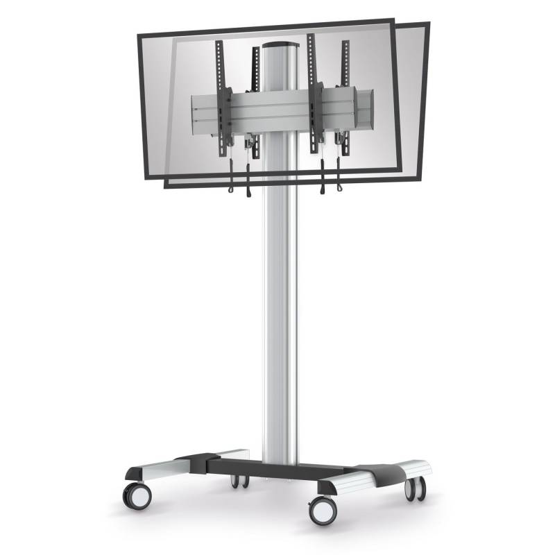 conecto conecto TV Standfuß / Rollwagen SA-CC50165 für 2 Stück LCD/LED/Plasma TV-Ständer von conecto