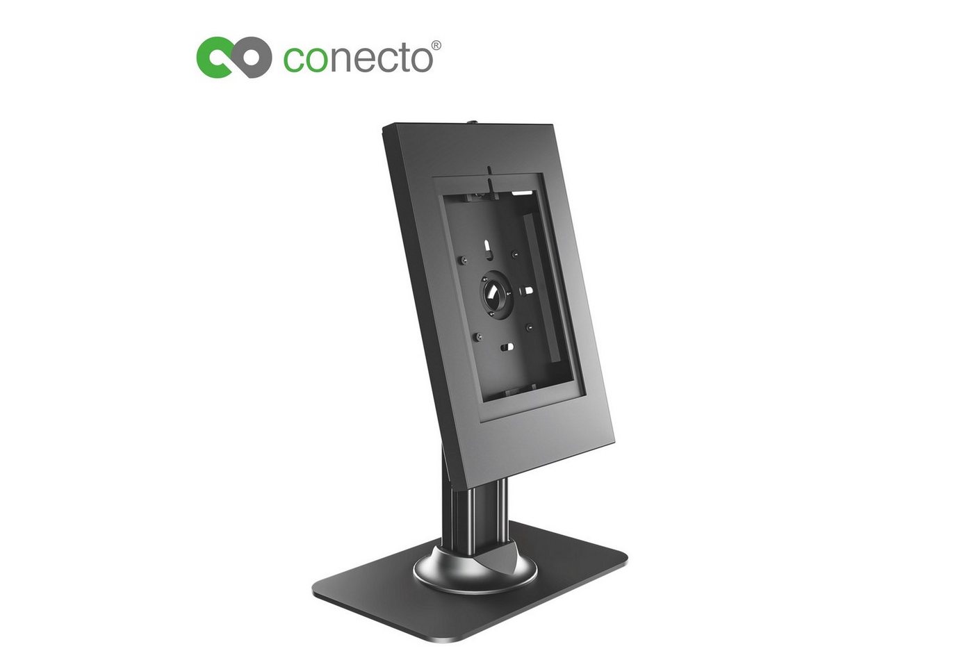 conecto conecto Thekenhalterung für Tablet, mit abschließbarem Stahlgehäuse Tablet-Ständer von conecto