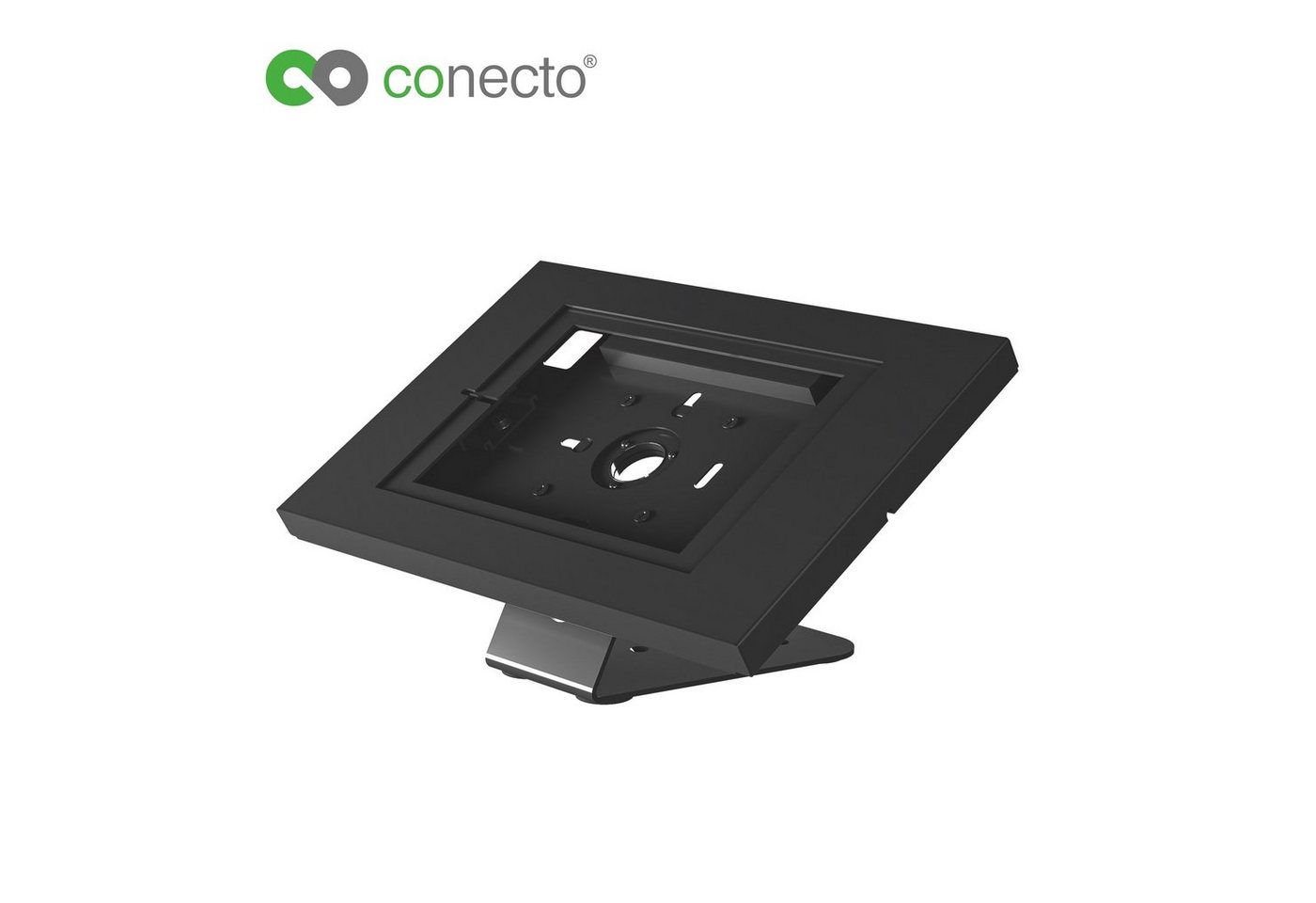 conecto conecto Thekenhalterung für Tablet, mit abschließbarem Stahlgehäuse Tablet-Ständer von conecto