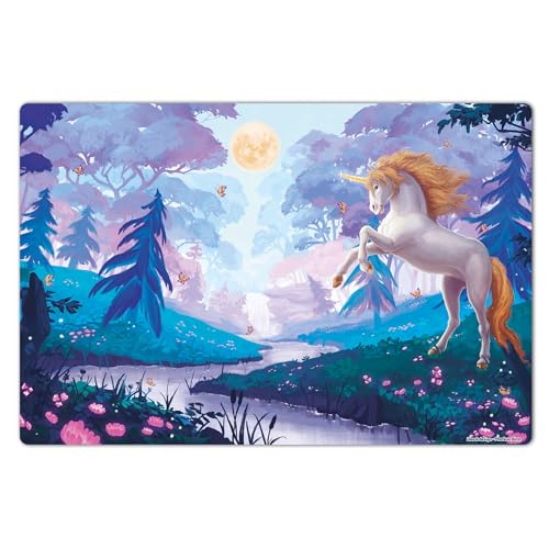 Schreibtischunterlage 60 x 40 cm, Einhorn Bastel-Unterlage, Schreibtischmatte aus hochwertigem Vinyl, Schreibtisch-Matte, Geschenk Einschulung, Made in DE, BPA-frei | Design: “Magical Forest Unicorn“ Schreibtischunterlage 60 x 40 cm, Einhorn Bastel-Unterlage, Schreibtischmatte aus hochwertigem Vinyl, Schreibtisch-Matte, Geschenk Einschulung, Made in DE, BPA-frei | Design: “Magical Forest Unicorn“ von contento