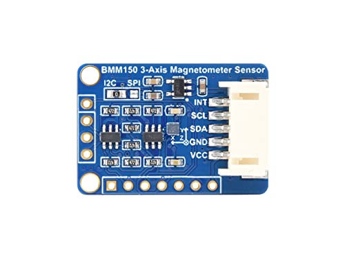 BMM150 3-Axis Magnetometer Sensor for Raspberry Pi 4B+ 4B 3B+ 3B 2B+ Zero W WH 2W Pico Ardui ESP32 Digital Compass Sensor for Compass Electronic Compass Applications von coolwell