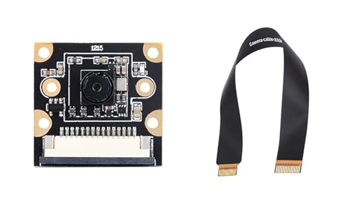 Coolwell IMX219 8MP Camera Module for Raspberry Pi 5 MIPI-CSI Interface 79.3° FOV 3280×2464 High Resolution with Pi5 CSI Flexible Cable 200mm von coolwell