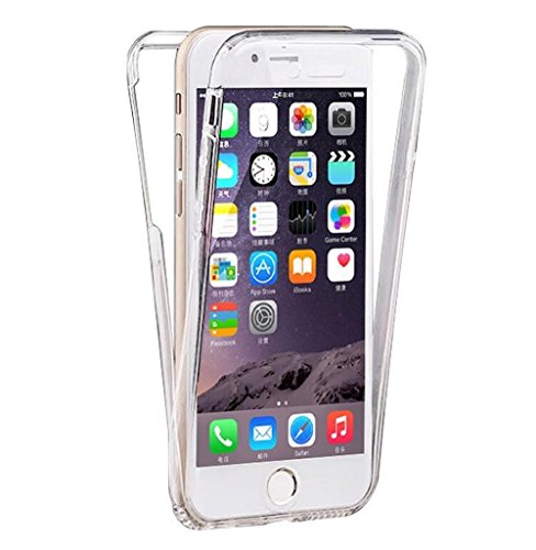 Coque-personnalisable Schutzhülle für iPhone 6S , Silikon, Gel, vorne und hinten, transparent von coque-personnalisable