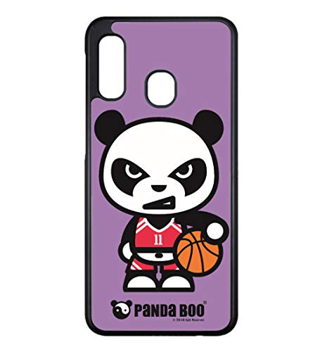 Schutzhülle für Samsung Galaxy A20e Panda Boo© Basketball – Schutzhülle für Samsung Galaxy A20e, weiches TPU, Schwarz von coque-personnalisable