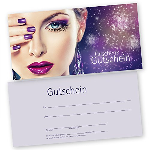 50 Kosmetikstudio – Gutscheinkarten STYLING Gutscheine Geschenkgutscheine von cosmeticPlus