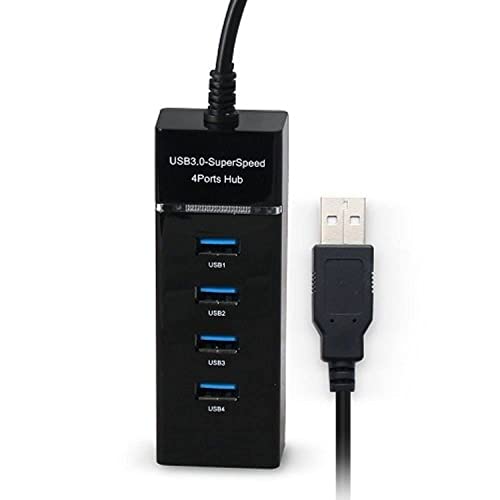 Encore en-303 Hub USB 3.0 4-Ports, Schwarz von coverzone