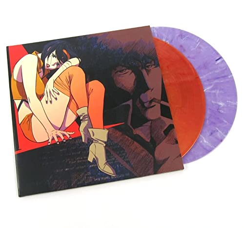 Cowboy Bebop Vinyl Record Soundtrack 2 LP Swordfish II Red Tail Seatbelts Red Purple Marble Anime VGM OST von cowboybebopred
