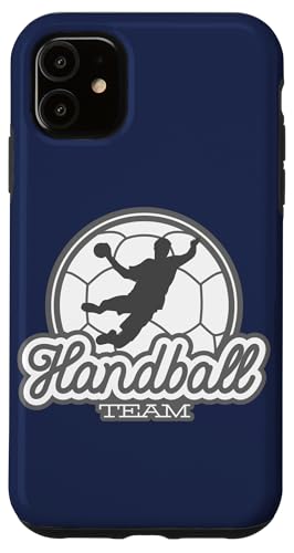 Hülle für iPhone 11 Old School Retro Sportfan Sportler Handballspieler von cranberrysky retro