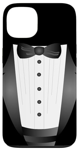 Lustige schwarze Krawatte Event Team Bräutigam Fake Smoking Hülle für iPhone 13 Lustige schwarze Krawatte Event Team Bräutigam Fake Smoking Hülle für iPhone 13 von cranberrysky retro
