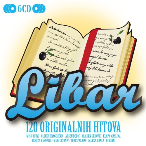 LIBAR – Dalmatian Songs 120 originalnih hitova – Box, 2012 (6 CD) von croatia records