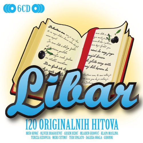 LIBAR – Dalmatian Songs 120 originalnih hitova – Box, 2012 (6 CD) von croatia records