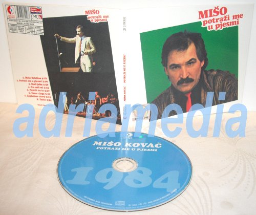 MISO KOVAC - Potrazi me u pjesmi, Album 1984 (CD) von croatia records