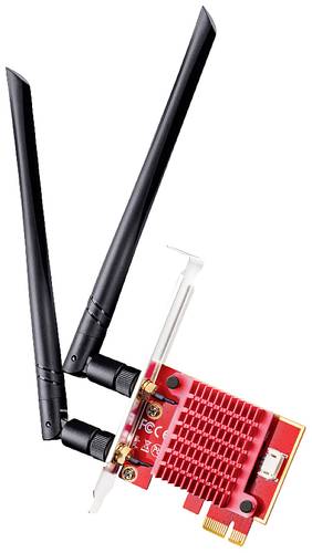 Cudy AX5400 Tri-Band Wi-Fi 6 WLAN- / Bluetooth®-Adapter PCIe 5400MBit/s von cudy