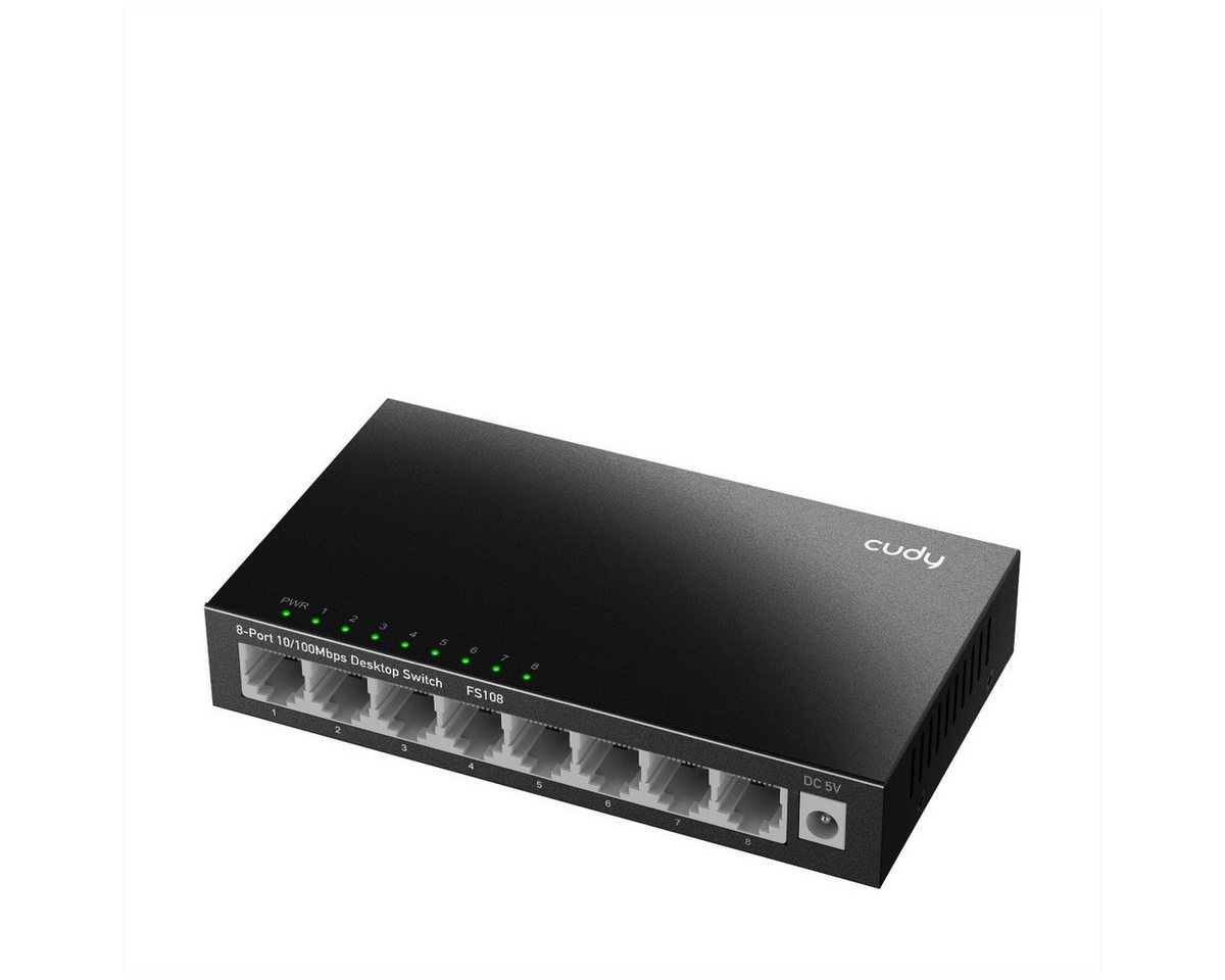 cudy FS108 8-Port 10/100 Desktop Switch Netzwerk-Switch cudy FS108 8-Port 10/100 Desktop Switch Netzwerk-Switch von cudy