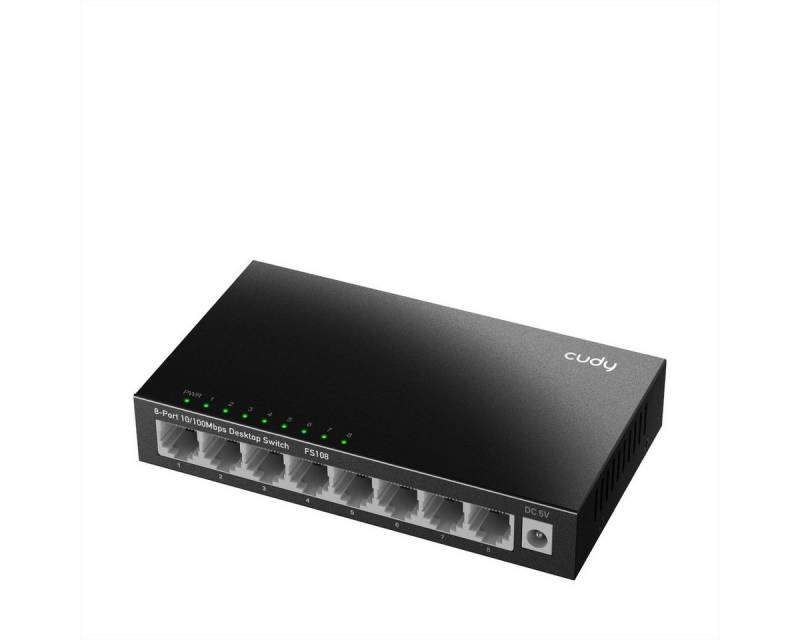 cudy FS108 8-Port 10/100 Desktop Switch Netzwerk-Switch von cudy