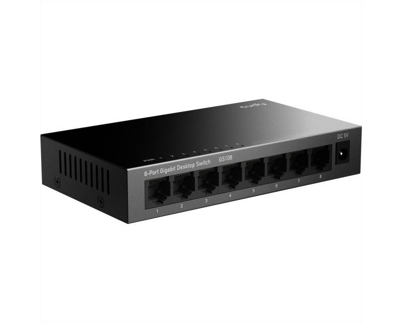 cudy GS108 8-Port Gigabit Switch Netzwerk-Switch von cudy