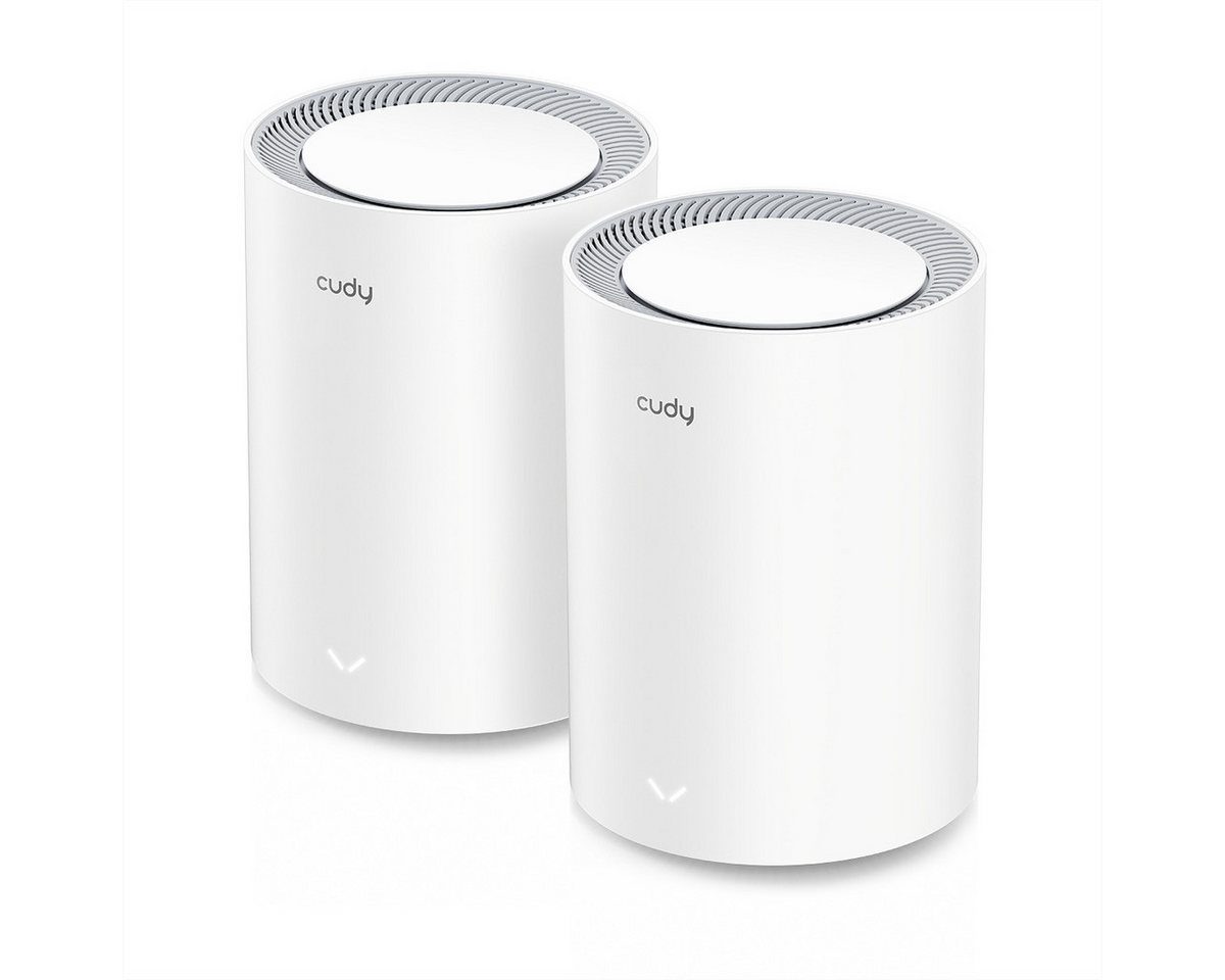 cudy M3000 AX3000 Wi-Fi 6 Mesh 2.5G 2er-Pack WLAN-Repeater cudy M3000 AX3000 Wi-Fi 6 Mesh 2.5G 2er-Pack WLAN-Repeater von cudy