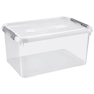 3 curver HANDY Aufbewahrungsboxen 50,0 l transparent 60,0 x 40,0 x 29,0 cm 3 curver HANDY Aufbewahrungsboxen 50,0 l transparent 60,0 x 40,0 x 29,0 cm von curver