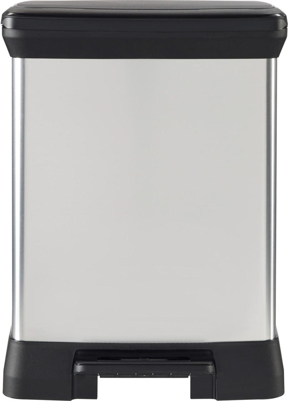 curver Mülleimer 30,0 l silbermetallic curver Mülleimer 30,0 l silbermetallic von curver