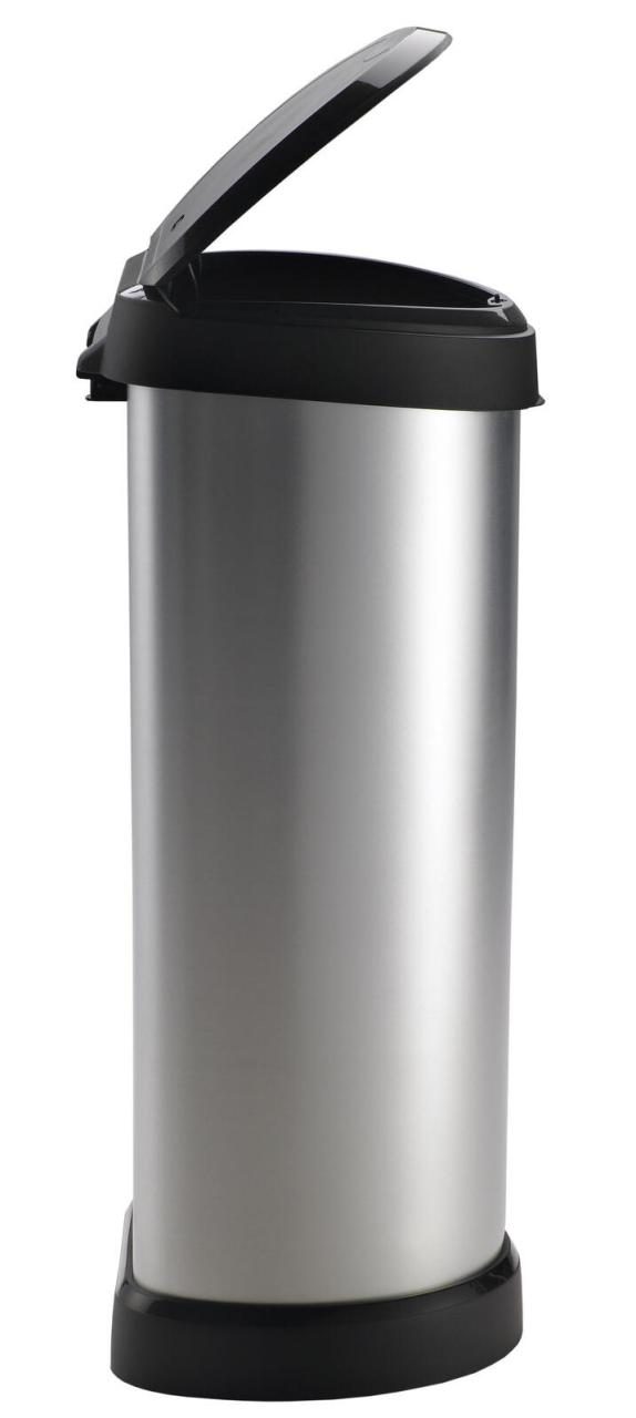 curver Mülleimer 40,0 l silbermetallic curver Mülleimer 40,0 l silbermetallic von curver