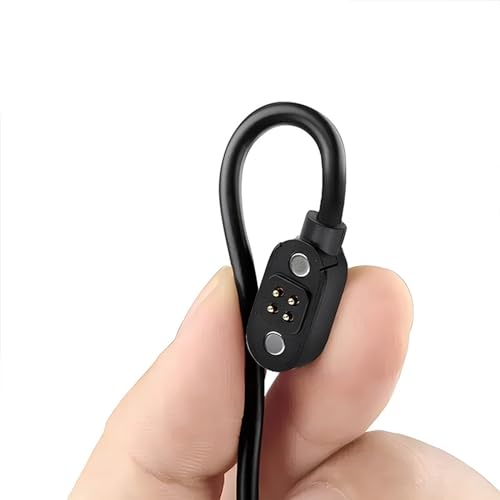 Austauschbares magnetisches Ladekabel für kabellose Bluetooth-Kopfhörer mit Knochenleitung, quadratisch, 4-polig Austauschbares magnetisches Ladekabel für kabellose Bluetooth-Kopfhörer mit Knochenleitung, quadratisch, 4-polig von custoki