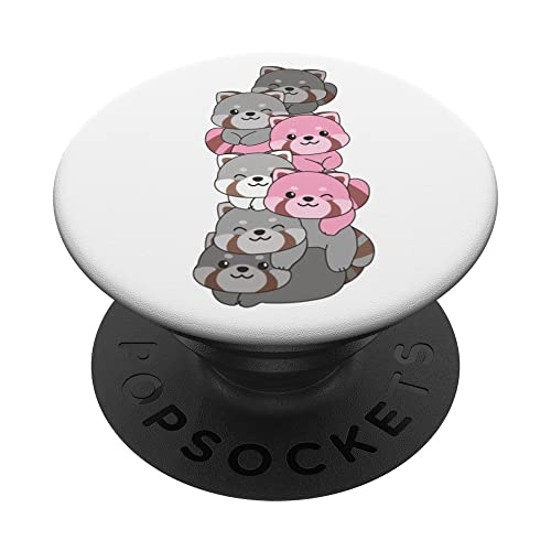 Demigirl Flagge Pride Monat LGBTQ Demigirl Roter Panda PopSockets mit austauschbarem PopGrip Demigirl Flagge Pride Monat LGBTQ Demigirl Roter Panda PopSockets mit austauschbarem PopGrip von cute animals LGBTQ+ Pride Month